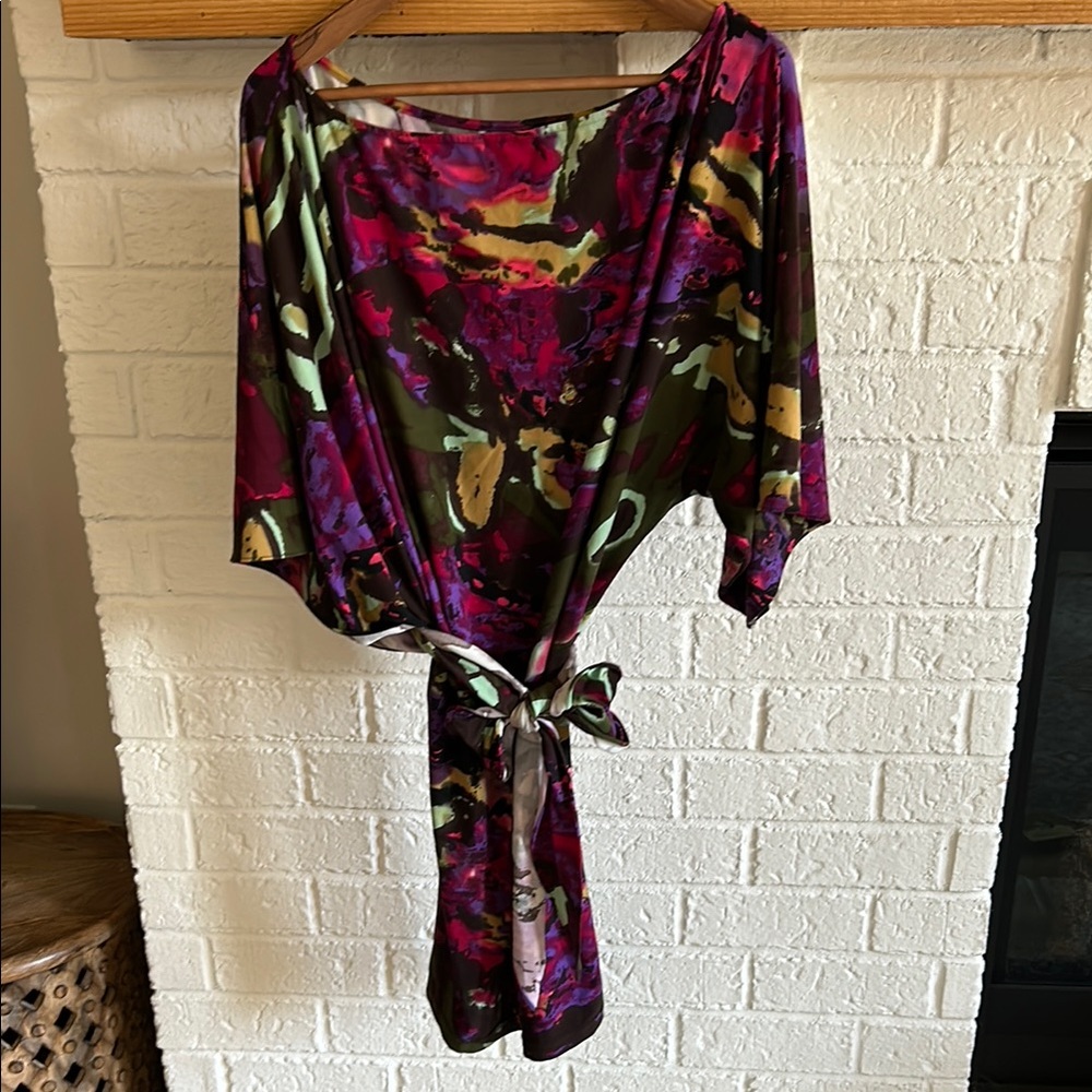 Abi Ferrin Multicolor Artistic Dress